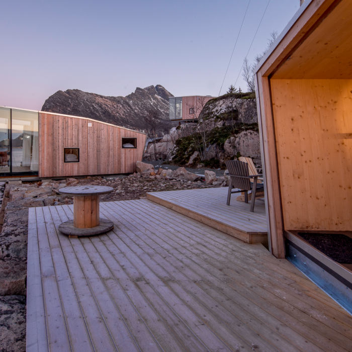 Holzterrasse